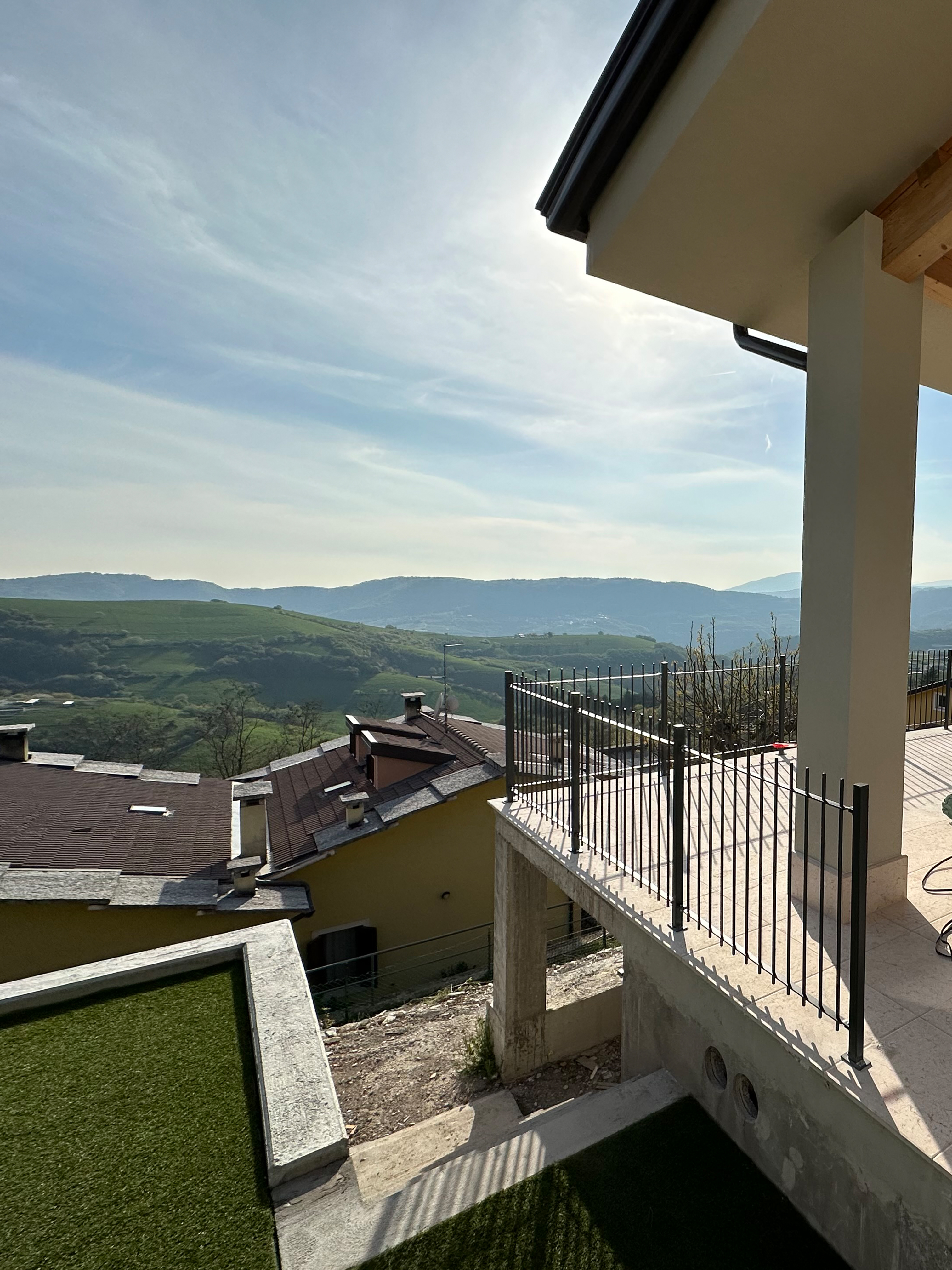 parapetti ringhiere fatte artigianalmente da fabbri esperti a verona