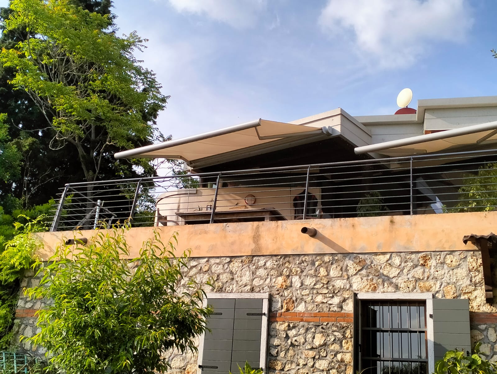 parapetti ringhiere fatte artigianalmente da fabbri esperti a verona